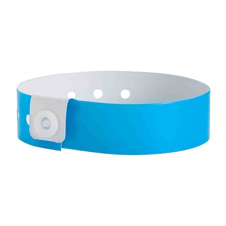 Identiplus ID Wristband, Light Blue, 3/4 in. W, PK500 V1-05