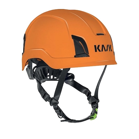 Kask Safety Helmet, Polystyrene, HDPE, Type 1, Class E, Type 2, Class E, Orange WHE00097-203