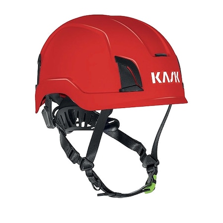 Kask Safety Helmet, Polystyrene, HDPE, Type 1, Class E, Type 2, Class E, Red WHE00097-204