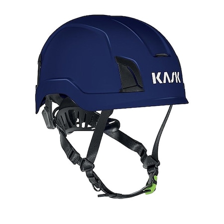 Kask Safety Helmet, Polystyrene, HDPE, Type 1, Class E, Type 2, Class E, Blue WHE00097-208