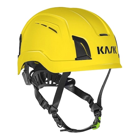 Kask Safety Helmet, Polystyrene, HDPE, Type 1, Class C, Type 2, Class C, Yellow WHE00099-202