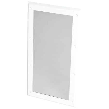 Bestcare 23 23/64 in "H x 13 in "W, Mirror, Stainless steel WH1813-SLPT