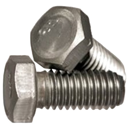 Zoro Select Grade 2, 9/16-12" Hex Head Cap Screw, Black Oxide Steel, 3/4 in L, 100 PK WWG-BLT10454
