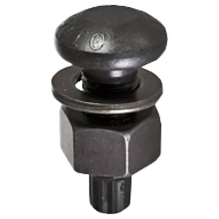 Zoro Select Not Graded, 3/4"-10 Structural Bolt, Plain Steel, 2 in L, 280 PK WWG-BLT10547