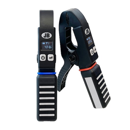 Jb Industries Temp Clamp Set, 2 in Pipe Dia, Plastic WC-2