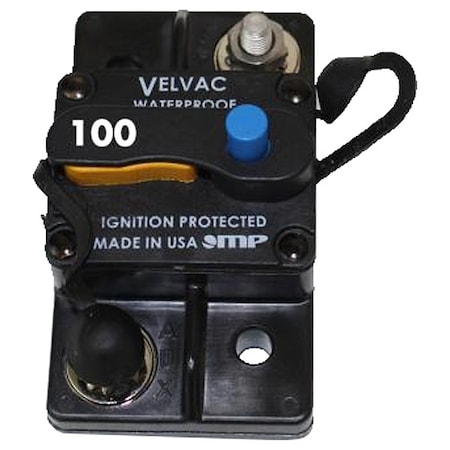 Velvac Automotive Circuit Breaker, Type III Series, 100 A 091007