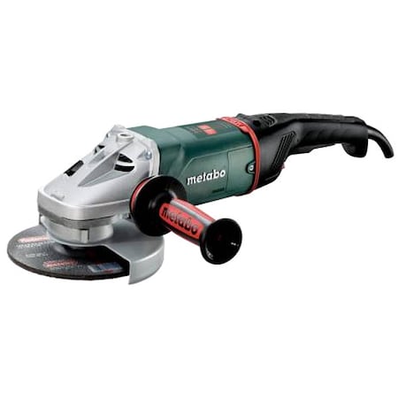 Metabo Angle Grinder, 7 in Dia, 8,450 RPM, 15 A WP 24-180 MVT