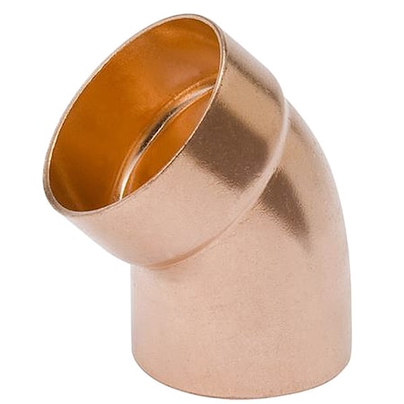 Streamline 2" NOM C Copper 45 Degree DWV Elbow W 07432