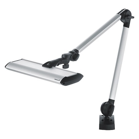 Waldmann Task Light, Articulating, 24 W, Silver 113572000-00740185