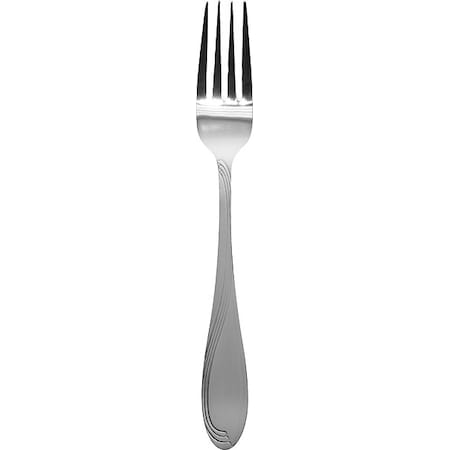 Iti Dinner Fork, 8 3/8 in L, Silver, PK12 WAV-221