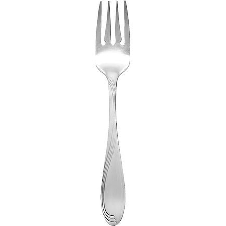 Iti Salad Fork, 6 3/4 in L, Silver, PK12 WAV-222
