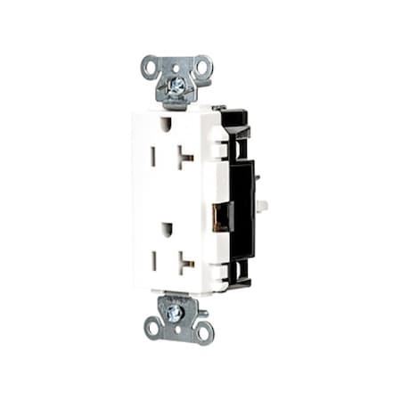 Hubbell Wiring Device-Kellems Straight Blade Receptacle, 5-20R, 20