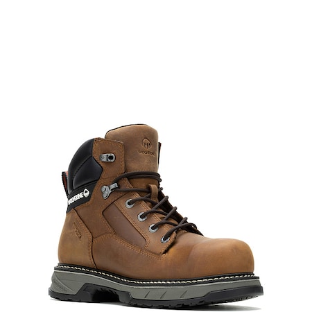 Wolverine Men's 6-Inch Work Boot, Cashew, 9 1/2, W241023 W241023