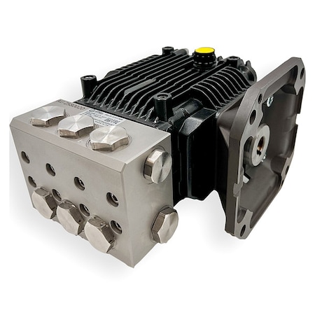 A.R. North America Pressure Plunger Pump, 3/8 in, Hollow, 1,500 psi XMASS3G15E-F33-PKG