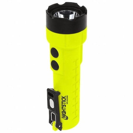 Nightstick Intrinsically Safe Dual-Light Handheld Flashlight, Black/Green, 18650 XPR-5522GMX