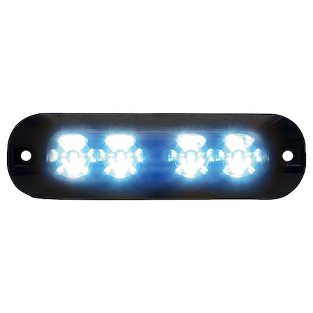 Code 3 Warning Light, LED, 12 to 24VDC XTP4MCBW