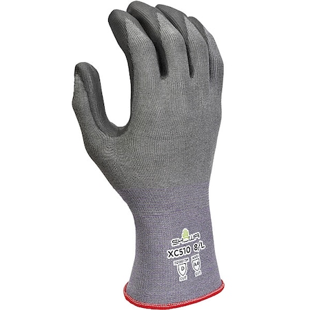 Showa Cut Resistant Glove, Cut Level A4 , Polyurethane , Smooth , M 1 PR XC510M-07