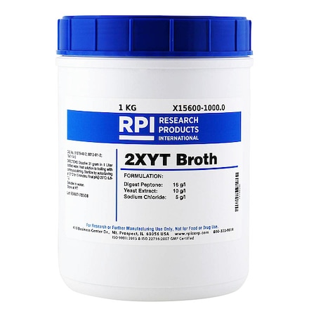 Rpi 2XYT Broth, Powder, 1kg X15600-1000.0