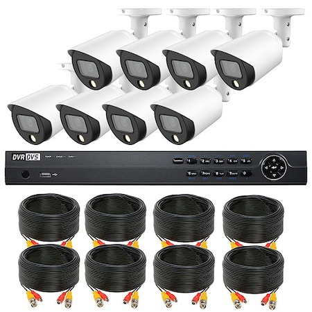 Lts Video Surveillance Systems, 8 Cameras LTD0164K-8BC
