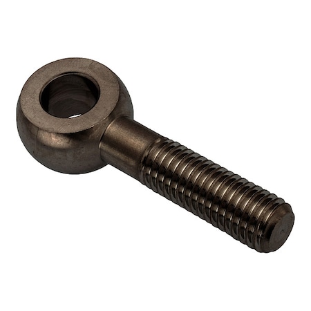 Ampg Fixed Rod End, Steel, Black Oxide, M20-2.50 Thrd Sz, 38 mm Thrd Lg ZEBM20X70-ALLOY-BX