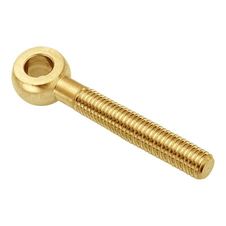 Ampg Fixed Rod End, Brass, Plain, M24-3.00 Thrd Sz, 128 mm Thrd Lg ZEBM24X160-BR