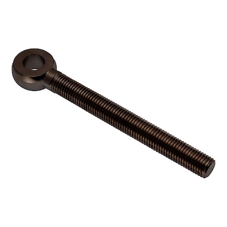 Ampg Fixed Rod End, Stainless Steel, Black Oxide, 5/8"-24 Thrd Sz, 4 1/4 in Thrd Lg ZEB158-BLACK