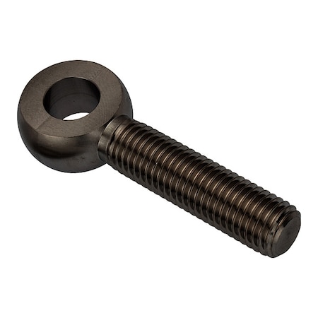 Ampg Fixed Rod End, Stainless Steel, Black Oxide, 3/4"-10 Thrd Sz, 2 5/8 in Thrd Lg ZEB164-BLACK