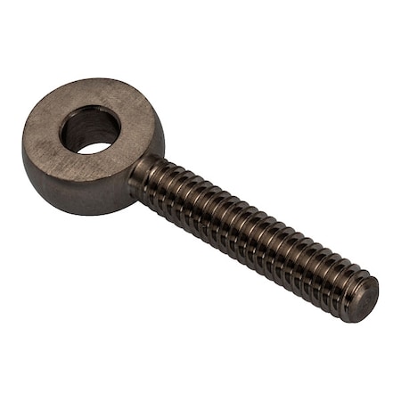 Ampg Fixed Rod End, Stainless Steel, Black Oxide, 1/4"-20 Thrd Sz, 1 1/8 in Thrd Lg ZEB50-BLACK