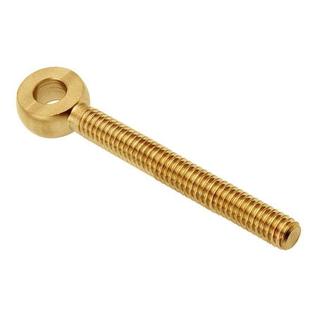 Ampg Fixed Rod End, Brass, Plain, 5/16"-24 Thrd Sz, 2 1/2 in Thrd Lg ZEB92-BR