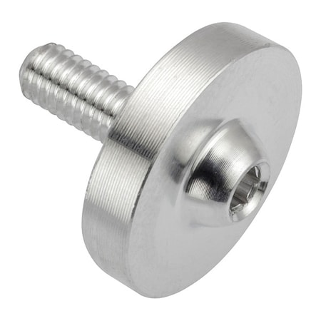 Zoro Select M3-0.50 x 8 mm Pan, Plain Aluminum ZF0M3X8