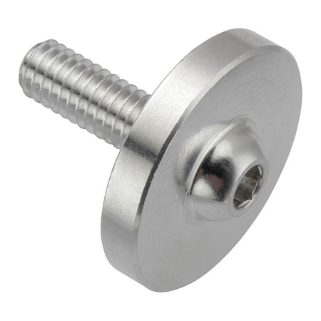 Zoro Select M4-0.70 x 12 mm Hex Plain Aluminum ZF0M4X12