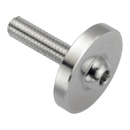 Zoro Select M4-0.70 x Machine Screw, Socket, Plain Aluminum ZF0M4X16