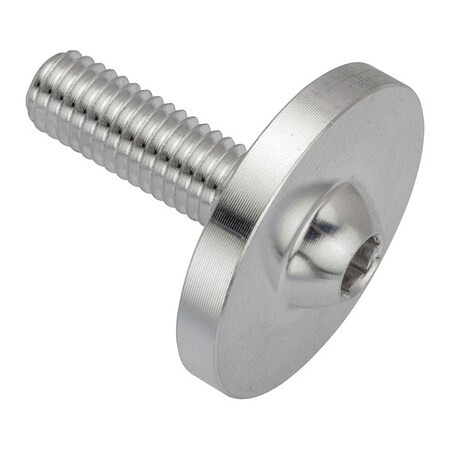 Zoro Select M5-0.80 x 16 mm Socket, Plain Aluminum ZF0M5X16