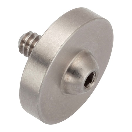 Zoro Select #4-40 x Machine Screw, Hex Plain 18-8 Stainless Steel ZF0090SS