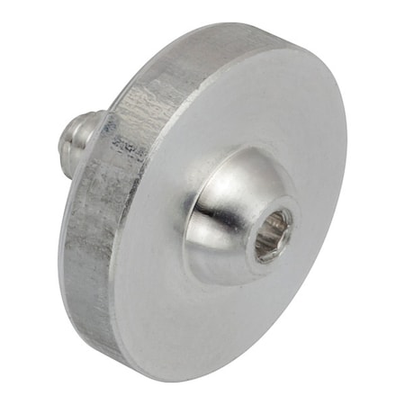 Zoro Select #4-40 x 3/16 in Socket, Plain Aluminum ZF0090