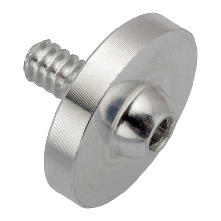 Zoro Select #6-32 x 1/4 in Hex Plain Aluminum ZF0104