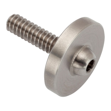 Zoro Select #6-32 x 1/2 in Hex Plain 18-8 Stainless Steel ZF0108SS