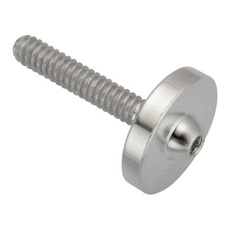 Zoro Select #6-32 x 3/4 in Pan, Plain Aluminum ZF0110