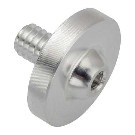Zoro Select #8-32 x Machine Screw, Pan, Plain Aluminum ZF0118