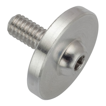 Zoro Select #8-32 x Machine Screw, Pan, Plain Aluminum ZF0120