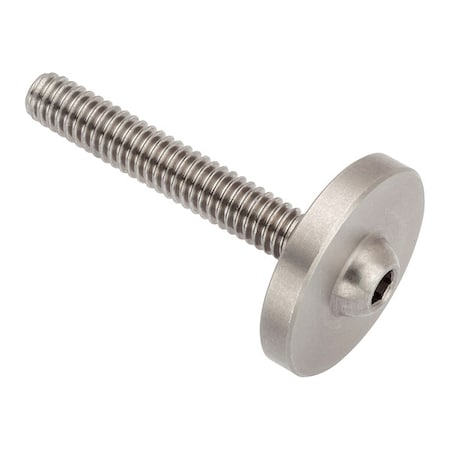 Zoro Select #8-32 x 1 in Socket, Plain 18-8 Stainless Steel ZF0129SS