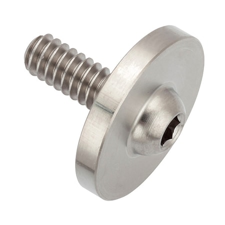 Zoro Select #10-24 x Machine Screw, Hex Plain 18-8 Stainless Steel ZF0130SS