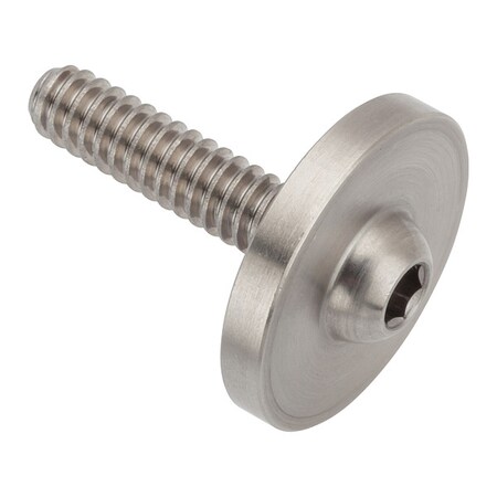 Zoro Select #10-24 x Machine Screw, Pan, Plain 18-8 Stainless Steel ZF0132SS