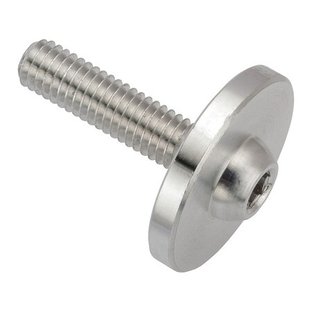 Zoro Select #10-32 x 3/4 in Socket, Plain Aluminum ZF0142