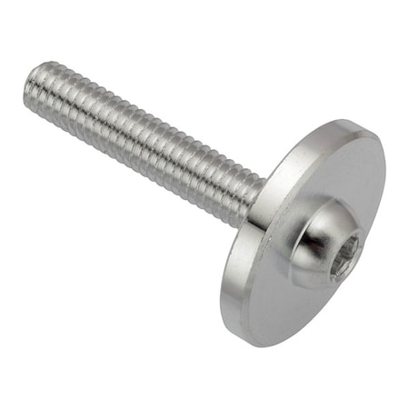 Zoro Select #10-32 x 1 in Socket, Plain Aluminum ZF0144