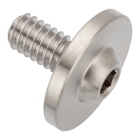 Zoro Select 1/4"-20 x Machine Screw, Socket, Plain 18-8 Stainless Steel ZF0150SS