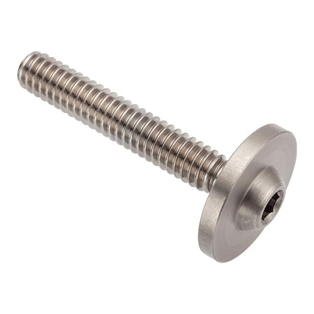 Zoro Select 1/4"-20 x Machine Screw, Hex Plain 18-8 Stainless Steel ZF0156SS