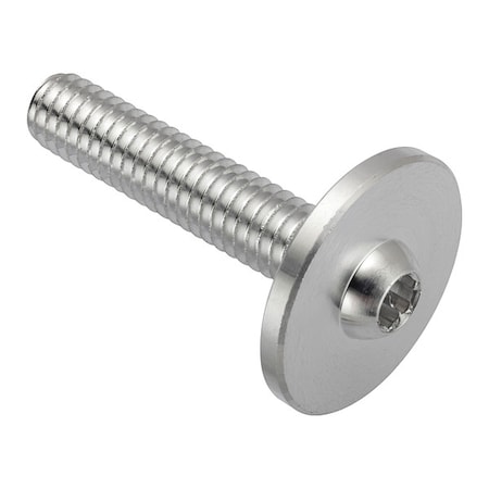 Zoro Select 5/16"-18 x Machine Screw, Socket, Plain Aluminum ZF0166