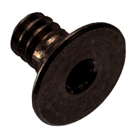Zoro Select #4-40 Socket Head Cap Screw, Flat, Black Oxide 316 Stainless Steel, 3/16 in Length ZHF60204C03-BX