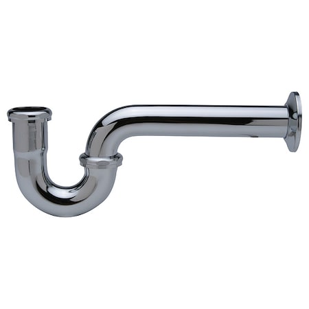 Zurn Kitchen P-Trap, 1-1/2" Pipe Dia., Brass ZR365-PC